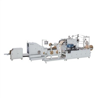 Fully Automatic Roll Fed Twisted Handle Paper Bag Machine