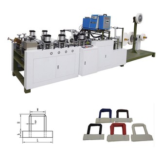 Flat Paper Handle Making Machine