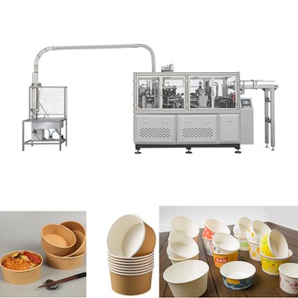 High Speed Paper Bowl Machine